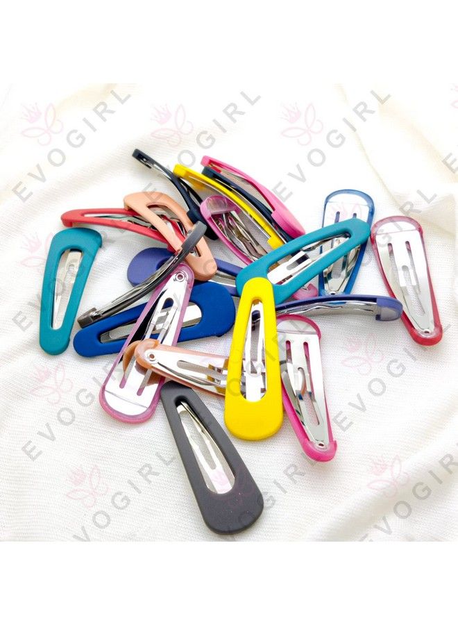 EVOGIRL Tictac Hollowed Hair Clips Matte Multicolor Barrattes 5Cm Med For Girls/Women - Image 5