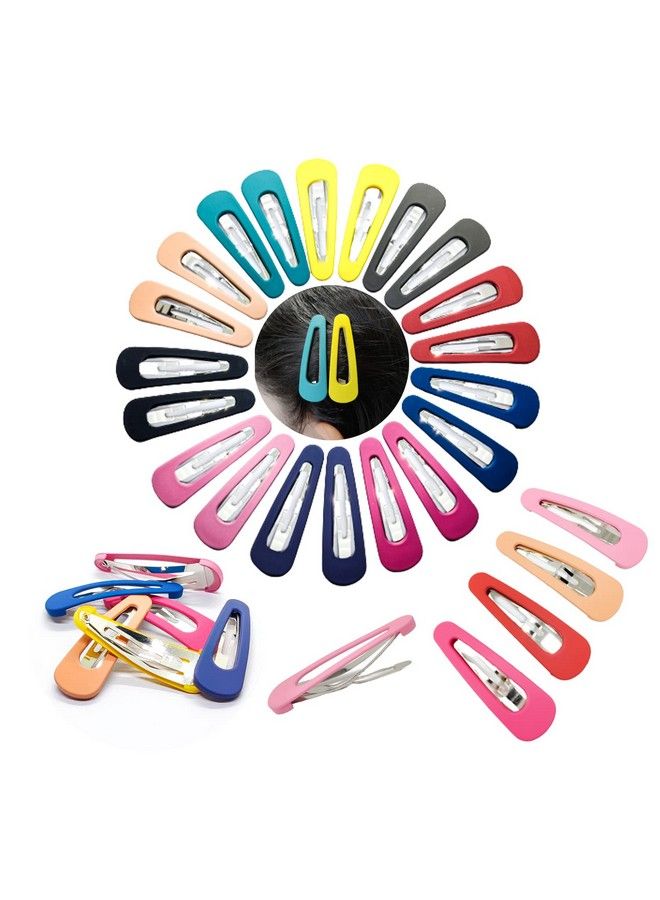 EVOGIRL Tictac Hollowed Hair Clips Matte Multicolor Barrattes 5Cm Med For Girls/Women - Image 1