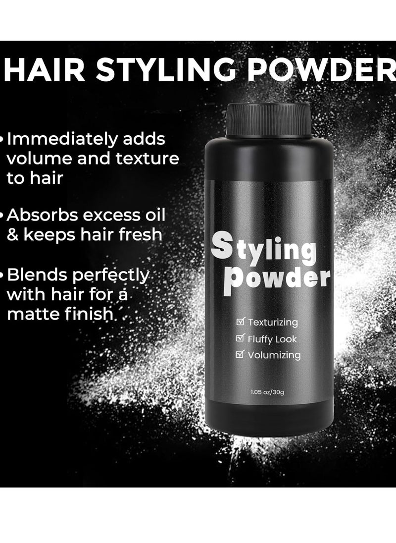 ZENTANMEI Hair Styling Powder For Men Women, Hair Volumizer, Texturizing And Volumizing Powder, Texture Powder For Hair, Long-Lasting Hold, No Grease, Matte Finish 1.05oz  - Image 3