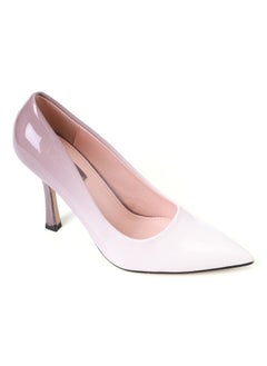 Gradient Blue Shades Slip On Pointed Toecap Pumps