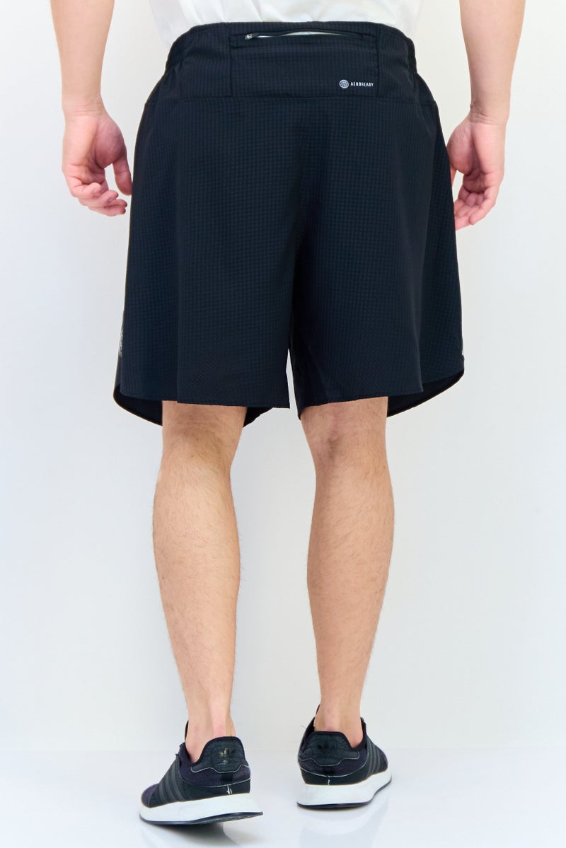 Adidas Men Sportswear Fit 7 Inseam Running Shorts, Black - Image 3