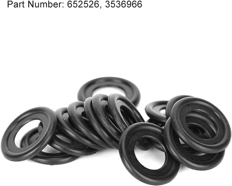 50pcs Oil Drain Plug Seal Gaskets Washers Replacement 3536966, Direct Fit for Opel, High Quality Rubber Seals Rings for Engine Oil Pan, Compatible with OEM Numbers 652526 - Image 3