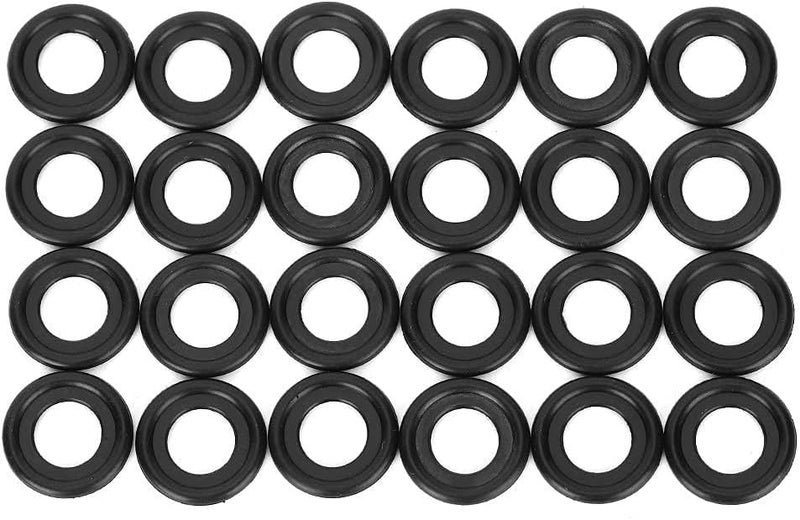 50pcs Oil Drain Plug Seal Gaskets Washers Replacement 3536966, Direct Fit for Opel, High Quality Rubber Seals Rings for Engine Oil Pan, Compatible with OEM Numbers 652526 - Image 1
