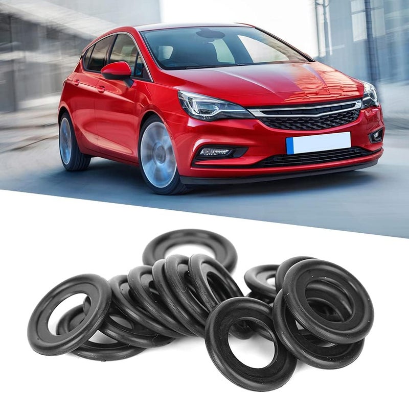50pcs Oil Drain Plug Seal Gaskets Washers Replacement 3536966, Direct Fit for Opel, High Quality Rubber Seals Rings for Engine Oil Pan, Compatible with OEM Numbers 652526 - Image 5