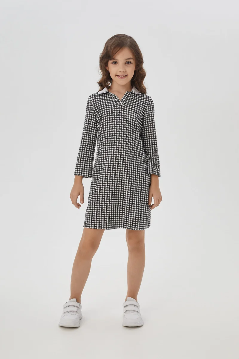 شوبيت فستان جيرسي أسود وأبيض - شوبيت