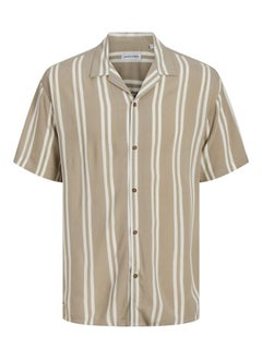 JACK & JONES Plus Size Striped Regular Fit Shirt  - Image 5