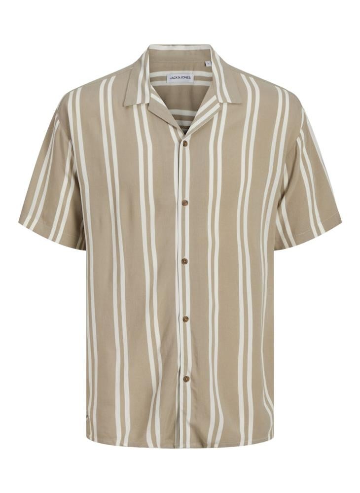 JACK & JONES Plus Size Striped Regular Fit Shirt  - Image 5