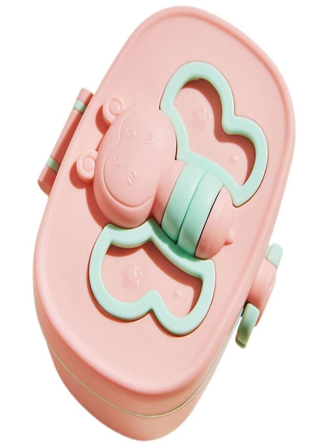 Honbuty Baby Formula Dispenser On The Go, Portable Formula Dispenser Container with Scoop and Carry Handle for Travel Outdoor Activities for Baby Infant - Image 1