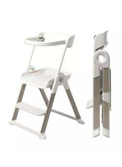 BOON Pivot Toddler Tower  - White  - Image 1