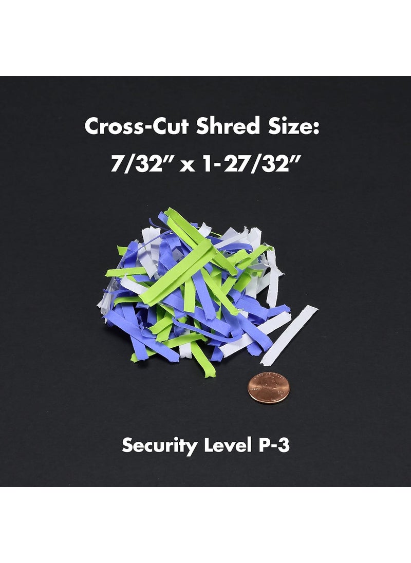 AURORA Aurora DesktopStyle CrossCut Paper Shredder 4Sheet Crosscut Desktop  - Image 3