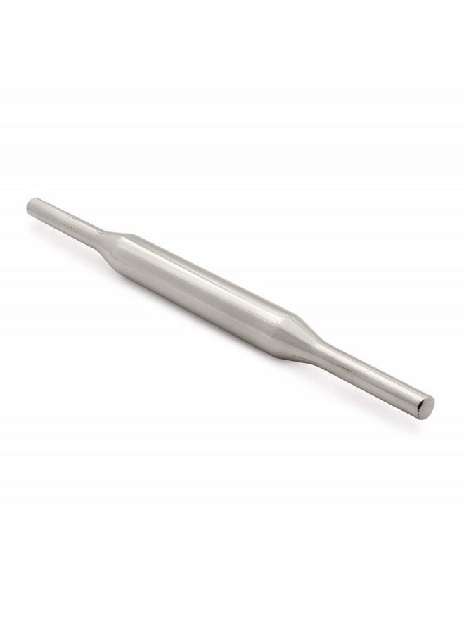 Dynore Dynore Stainless Steel Classic Belan Rolling Pin for Kitchen, Steel Belan for Perfect Roti, Chapati Rolling - 34 cm Long  - Image 1