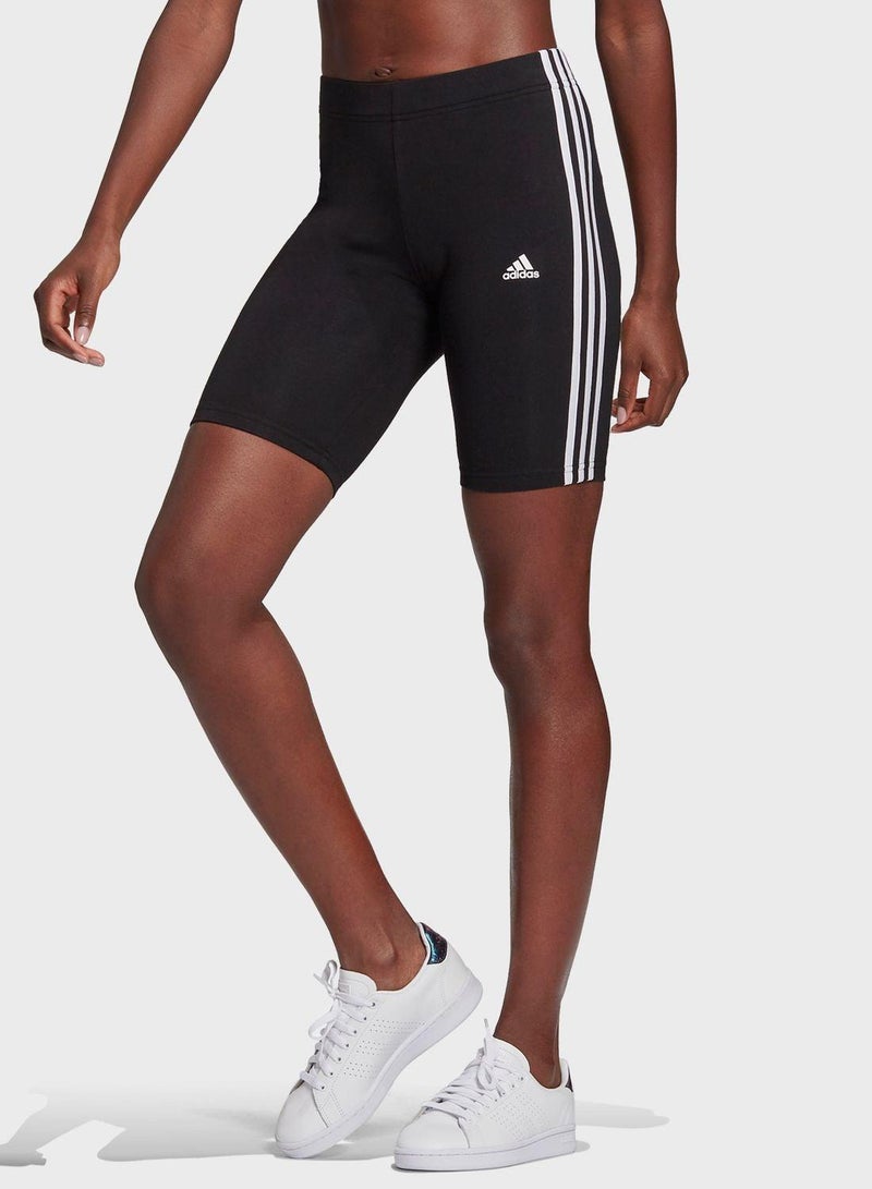 Adidas W 3S Bk Sho Black Training Tights 2XS - Image 1