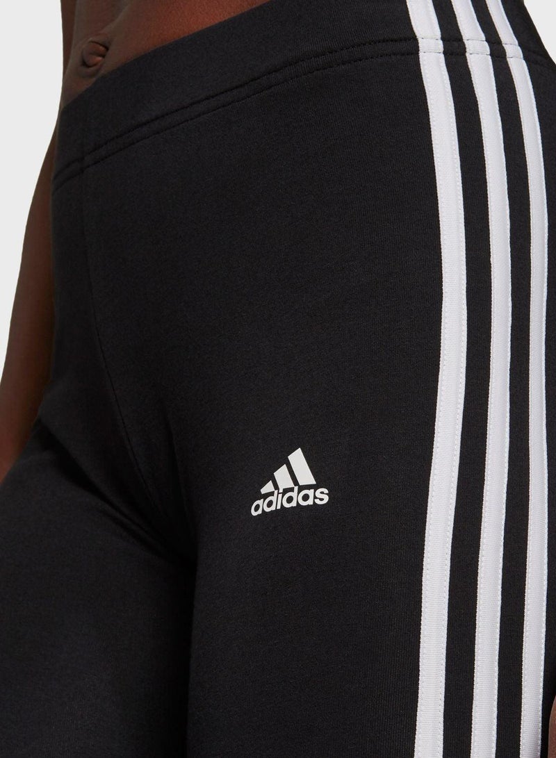 Adidas W 3S Bk Sho Black Training Tights 2XS - Image 3