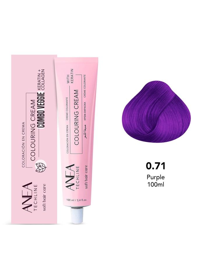 Anea Techline Colouring Cream 0.71 Purple 100 ml