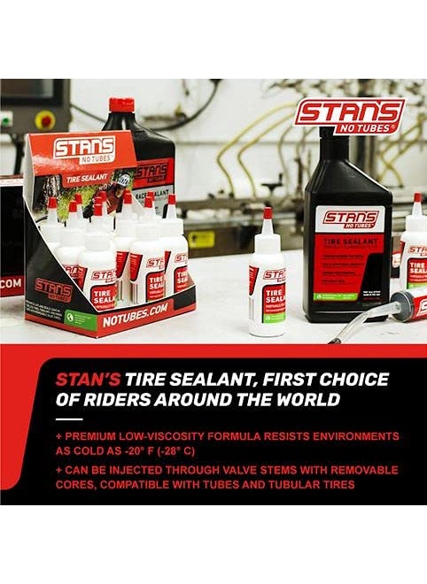 Stans no tubes Stan's NoTubes Tire Sealant, Liquid Sealant, 16 Ounces (1 Pint)  - Image 4