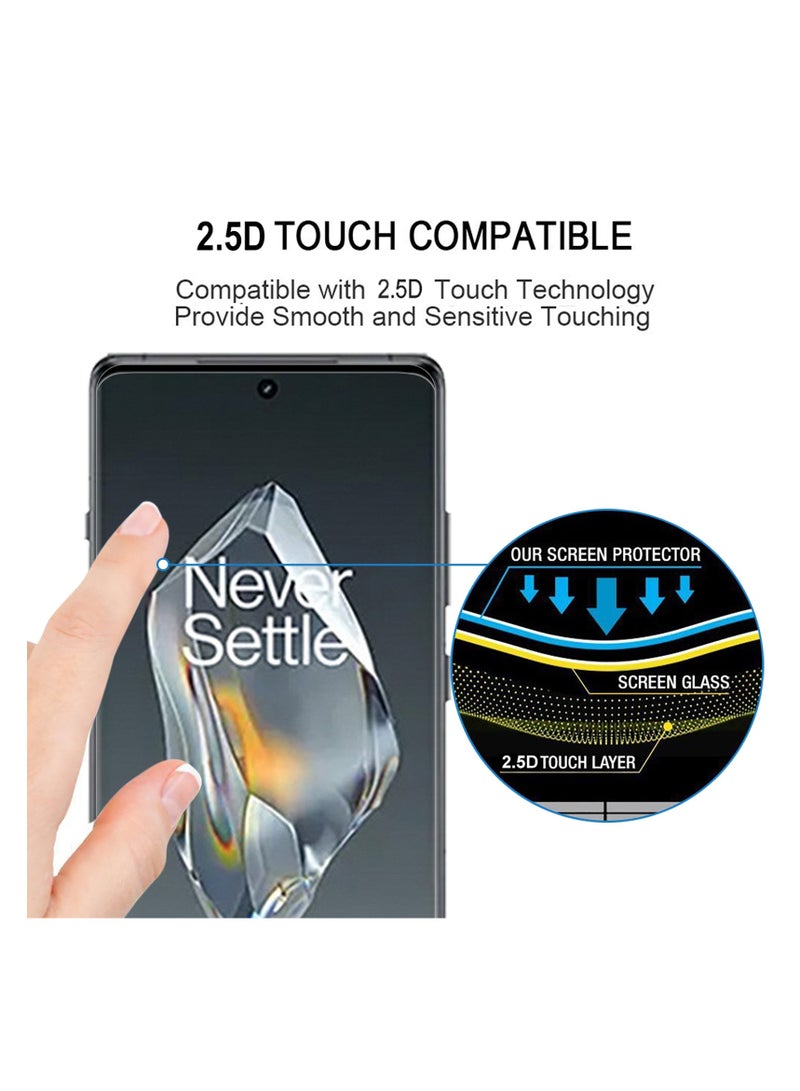 9H Screen Protector For OnePlus Ace 3 Curved Edge Tempered Glass Film  - Image 5