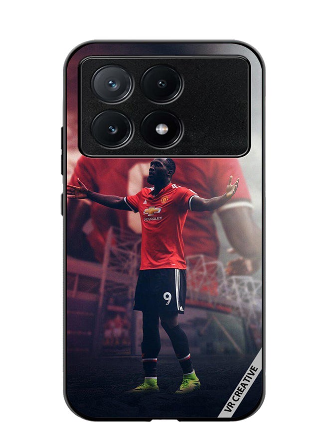 VR CREATIVE Protective Case Cover For Xiaomi Poco X6 Pro Lukaku Design Multicolour - Image 1