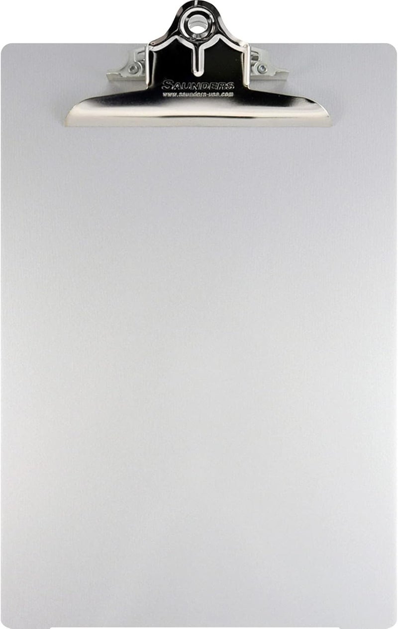 Saunders Aluminum Clipboard with Chrome Clip, 8.5 x 12 in - Durable and Lightweight Office Accessory - Image 5