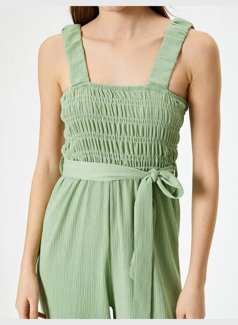 KOTON Strappy Jumpsuit