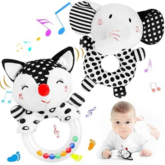 FPVERA Spiral Car Seat & Stroller Activity Toy - Soft Hanging Sensory Toys for Babies 0-12  Months - Image 3