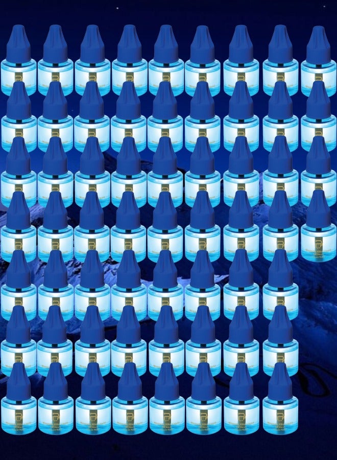 بيرون 60 قطع عبوة غيار سائل بيرون لجهاز قاتل الناموس 1080 ساعة ذو ريحة عطرية جميلة 45 مل - Image 1