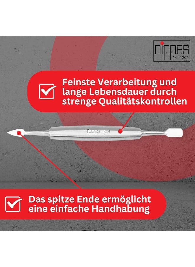nippes Solingen Double Sided Cuticles Pressing Instrument 12 Cm | Stainless Steel Material | Cuticle Pusher & Pusher, Cuticle Remover For Manicure Or Pedicure  - Image 4
