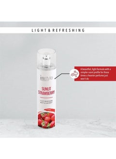Instyle Fragrances Body & Hair Mist | Sunlit Strawberry Scent | With Panthenol | CLEAN, Vegan, Paraben Free, Phthalate Free | Premium 8 Fl Oz Spray Bottle  - Image 1