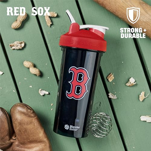 BlenderBottle Shaker Bottle Pro Series Perfect for Protein Shakes and Pre Workout 28Ounce Boston Red Sox - Image 3