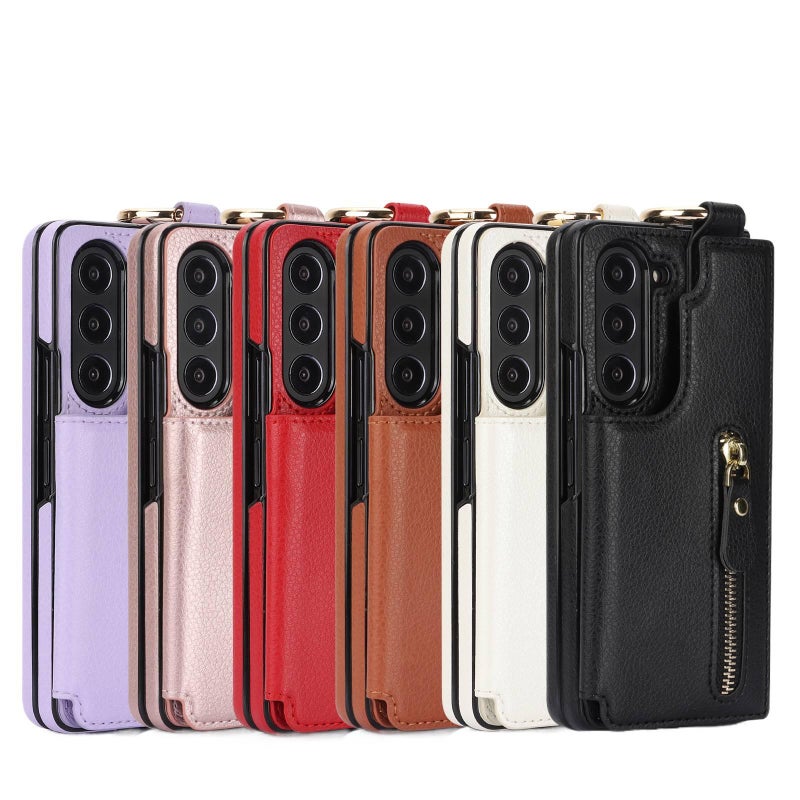 Protective Case | PC | Black | Drop Protection | Kickstand | Shockproof Cover for Samsung Galaxy Z Fold 5 - Image 5