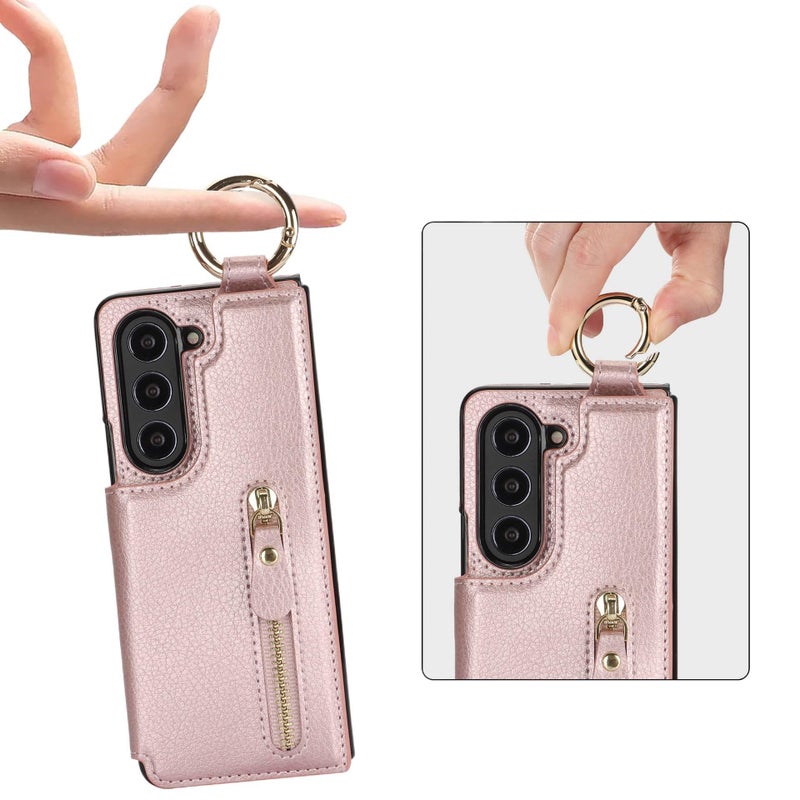 Protective Case | PC | Black | Drop Protection | Kickstand | Shockproof Cover for Samsung Galaxy Z Fold 5 - Image 3