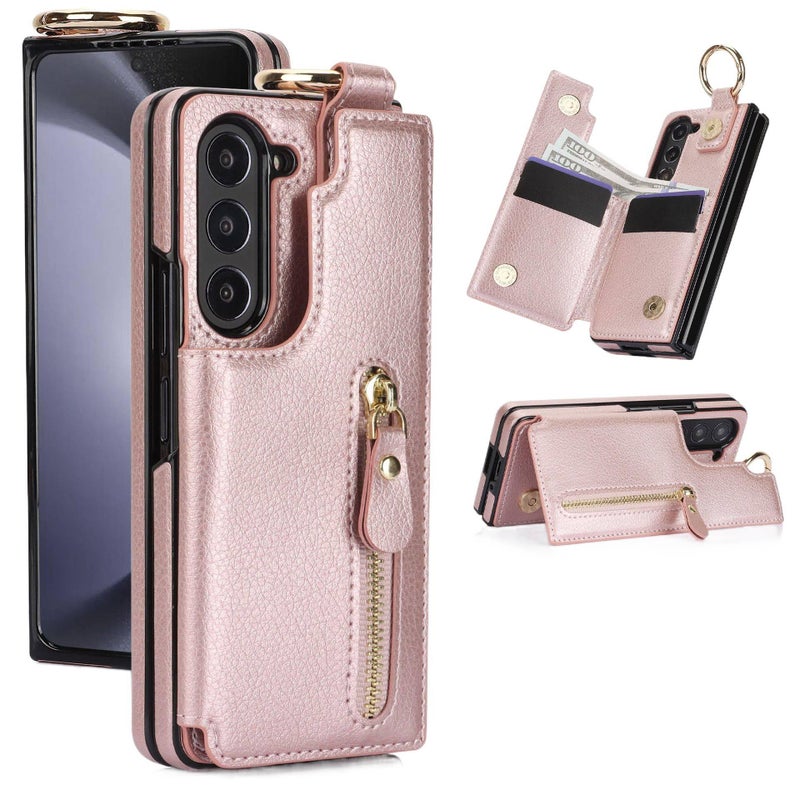 Protective Case | PC | Black | Drop Protection | Kickstand | Shockproof Cover for Samsung Galaxy Z Fold 5 - Image 2
