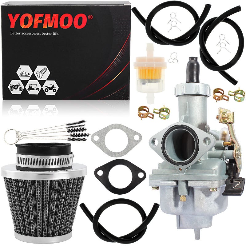 YOFMOO PZ27 Carburetor for CG 125cc 150cc 200cc 250cc 4stroke Engine ATV Go Kart Dirt Bike Taotao Sunl Buyang Coolsport Lifan Kazuma Zongshen Chinese Carb Cable Choke 27mm - Image 2