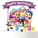 PC True Rainbow Kingdom Cake Topper For Cartoon Birthday Party Decorations - Image 3
