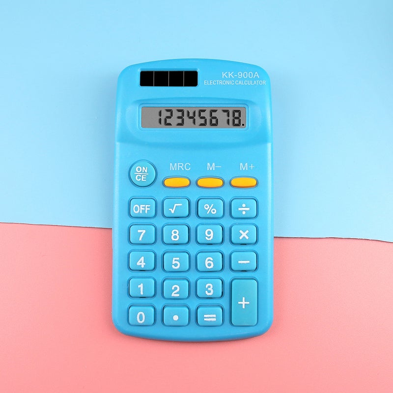 Student Calculator Handheld 8-Bit Gift Computer Fashionable Mini Portable Colorful Calculator - Image 1
