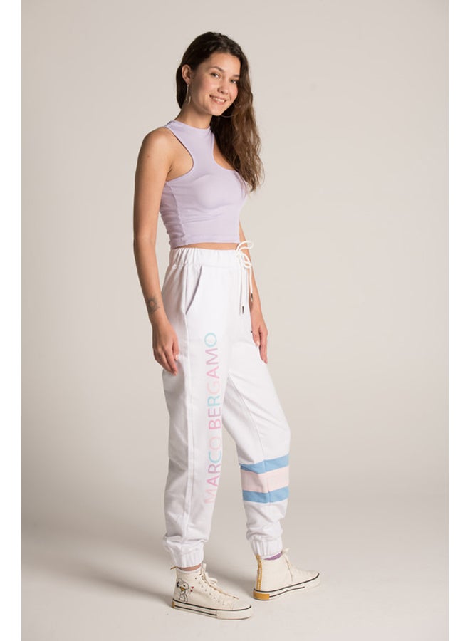 Marco Bergamo ELASTIC WAIST PRINTED PANTS  - Image 2