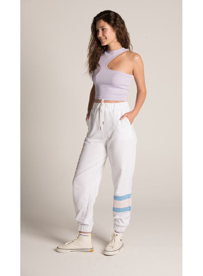 Marco Bergamo ELASTIC WAIST PRINTED PANTS  - Image 3