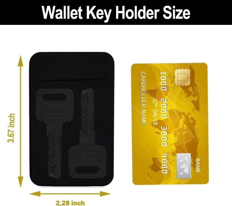 Ultra-Thin Card Holder 12-Card Capacity Aluminum Slim Card Case - Minimalist Wallet Insert for Business Cards - Image 5