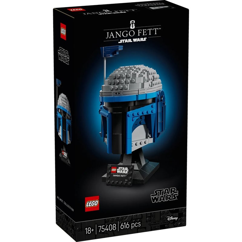 LEGO - Star Wars Jango Fett Helmet 616 Pieces - 75408 - Image 1
