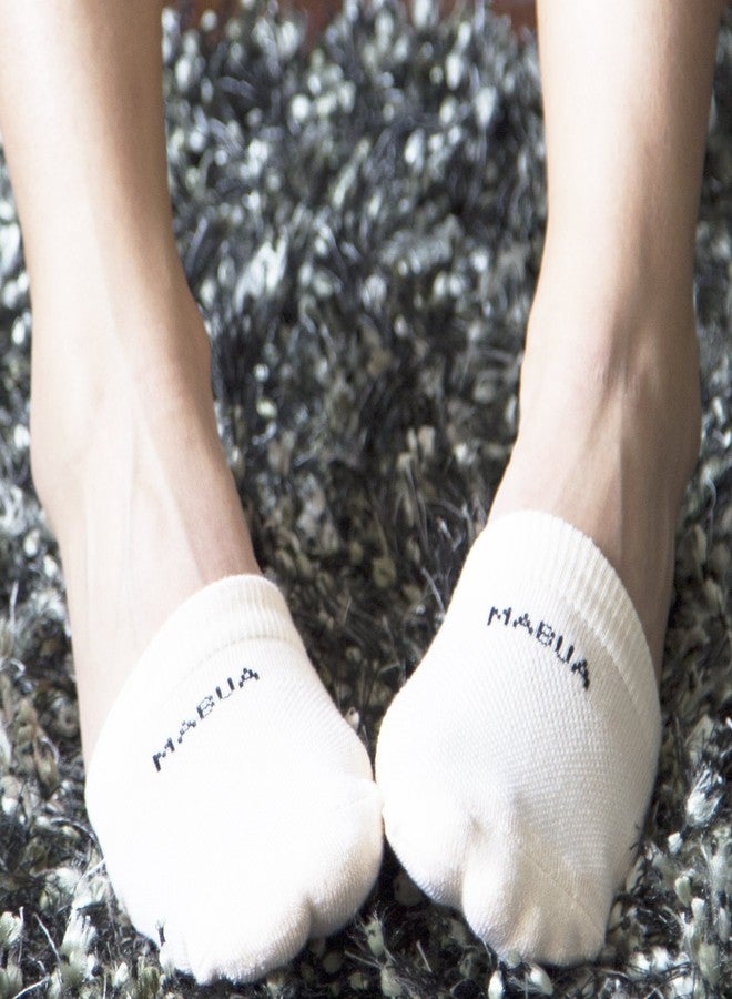 MABUA Toe Topper Half Socks Breathable No Show Liner Hidden Toe Covers Seamless Low Cut Grip Non Slip Mule Sock for Clogs for Women, 8 Pairs - Image 5