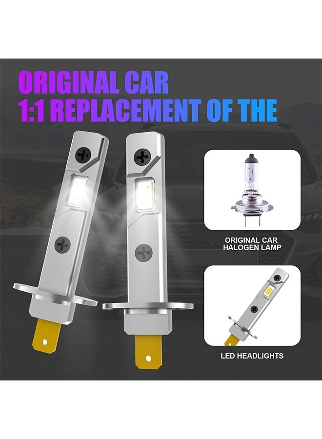 Generic H1 Car Inline High Beam Bulb, 2 PCS 3750-2SMD LED Fog Light, Waterproof Energy Saving, Universal Replacement Lighting for Most Car Models, Easy Plug  Play (White)  - Image 4