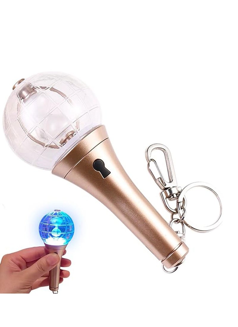 ateez mini Light Stick Keyring for Fans – Multicolored Keychain Ornament & Accessories(Battery NOT Included)
