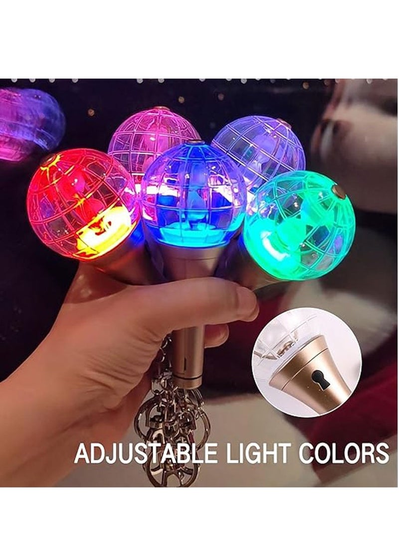 ateez mini Light Stick Keyring for Fans – Multicolored Keychain Ornament & Accessories(Battery NOT Included)