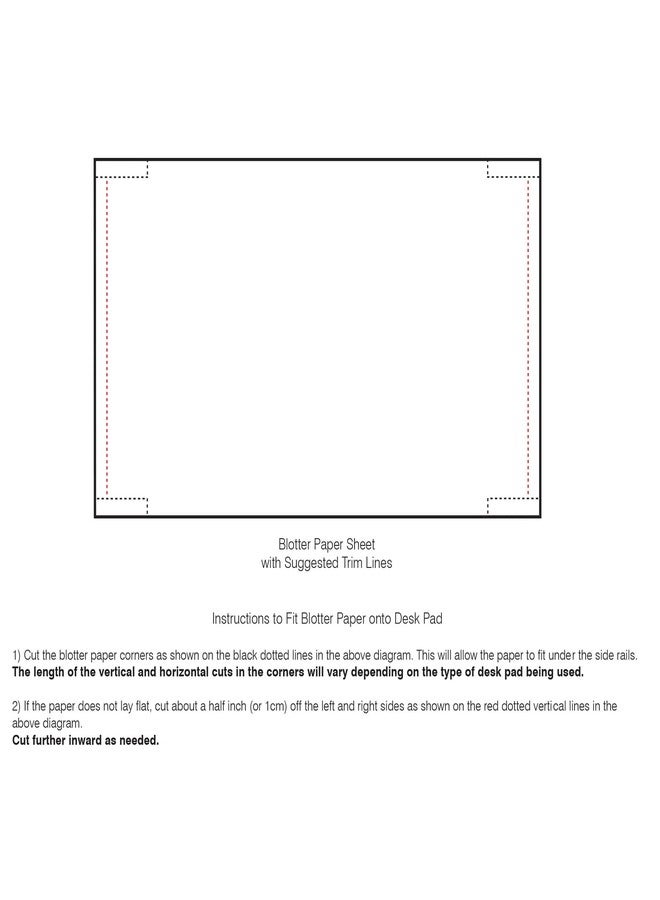 Dacasso Pickle Green 24" x 19" Blotter Paper Pack - Image 3