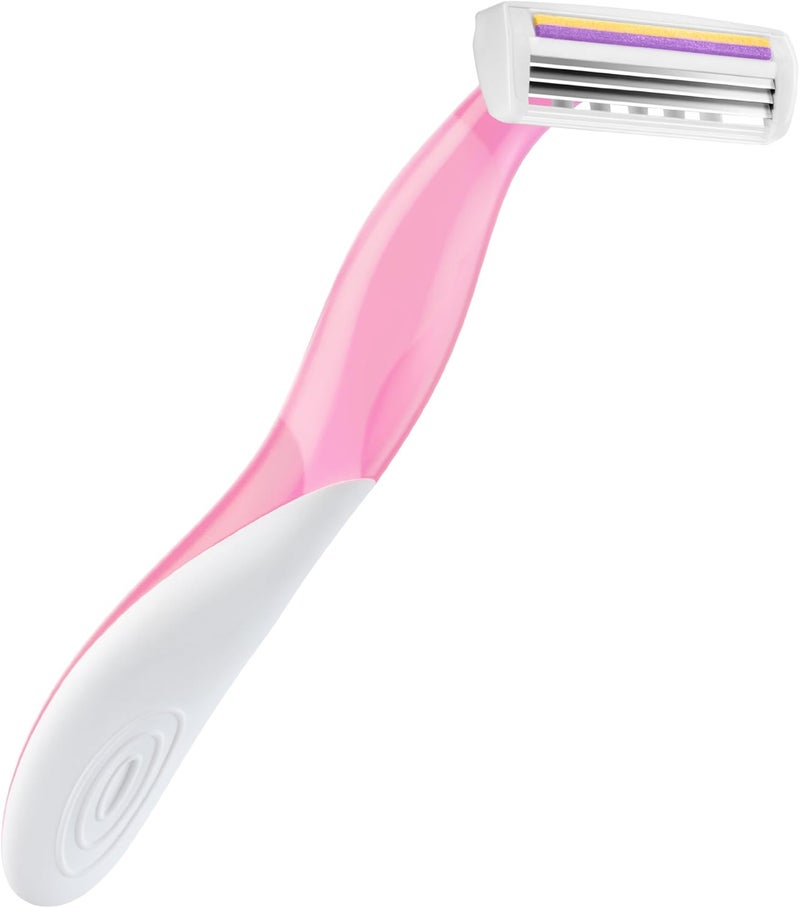 Bic شفرة حلاقة بيك سوليل للنساء ثلاثية الشفرات القابلة للاستخدام مرة واحدة عبوة من 4+2 مجانية - Image 4