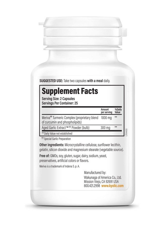 كيوليك مستخلص الثوم القديم من Kyolic، تركيبة 111، استجابة صحية للالتهابات، 50 كبسولة (قد تختلف العبوة) - Image 3