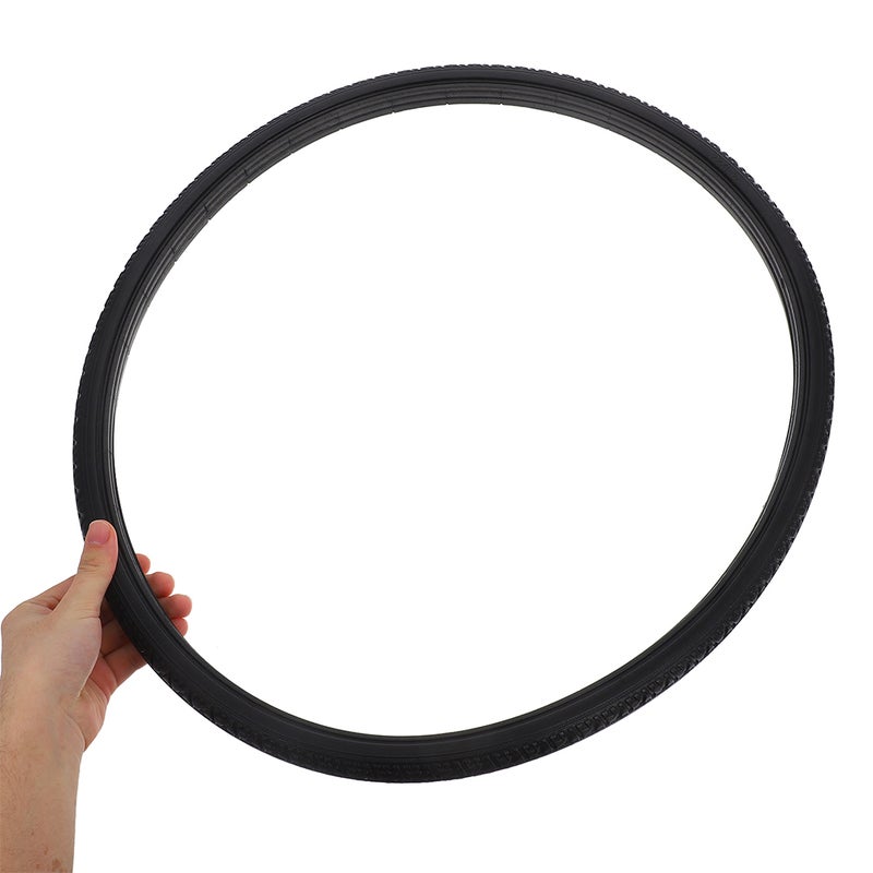 Rear Wheel Replacement Tire Tire Universal Tire Suitable For Manual Tire Replacement Black 24X1 3/8 - Image 2