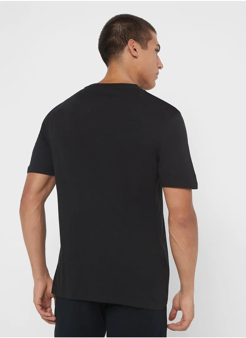 هوجو 3 Pack Logo Crew Neck T-Shirt