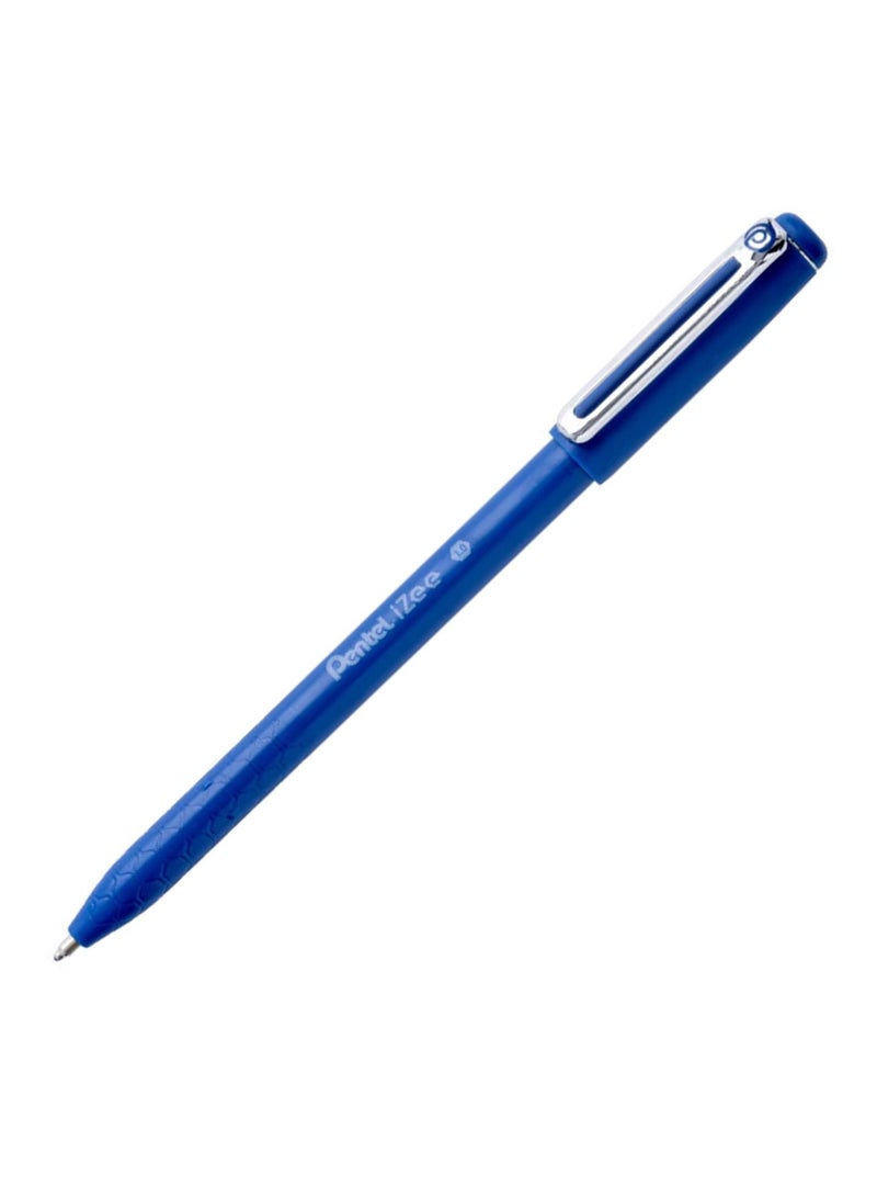 Pentel 12-Piece Izee Ballpoint Pen 1.0mm Tip Blue Ink - Image 2