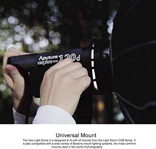 Aputure Soft Boxs Lighting Studio Lighting Controls Modifiers (Light Dome Mini II) - Image 3