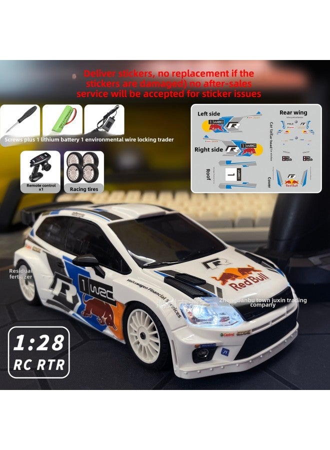 [Stickers Only] RC Drift Remote Control Car Model Racing Electric Toy Car POLO Flying Red Bull Sticker Landa Technology - Color: Red Bull Sticker - Image 1